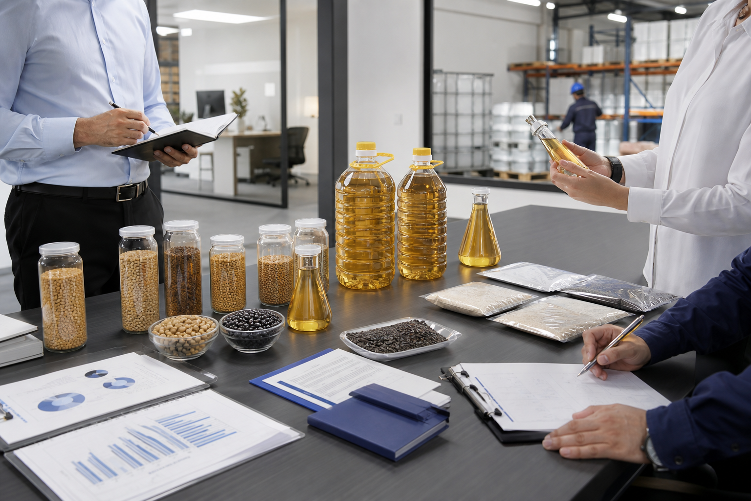 Quality-focused agro commodity sourcing and documentation